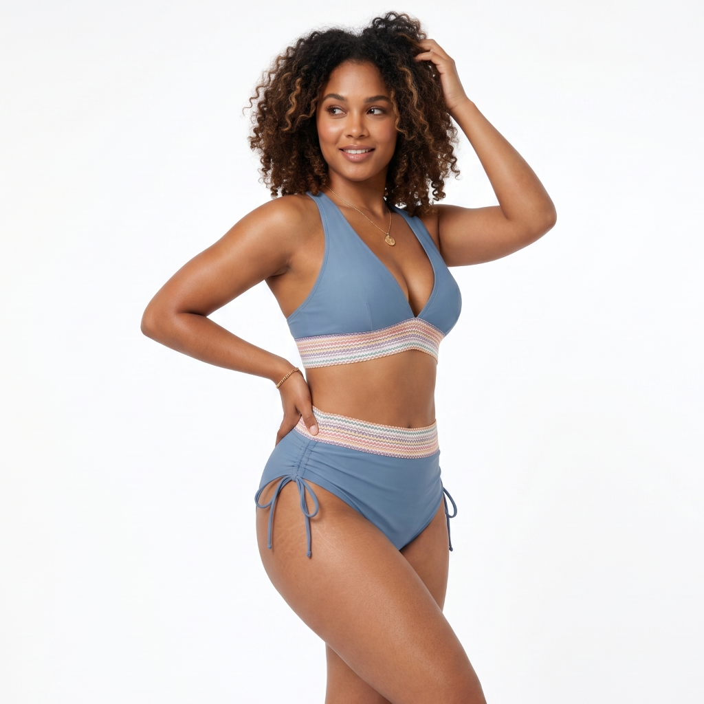 Emerald Bikini – High-Waist Sculpting